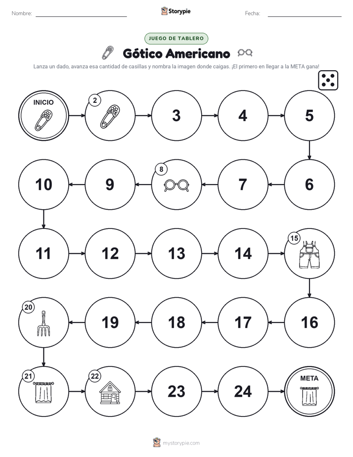 Juego de Rueda y Avanza