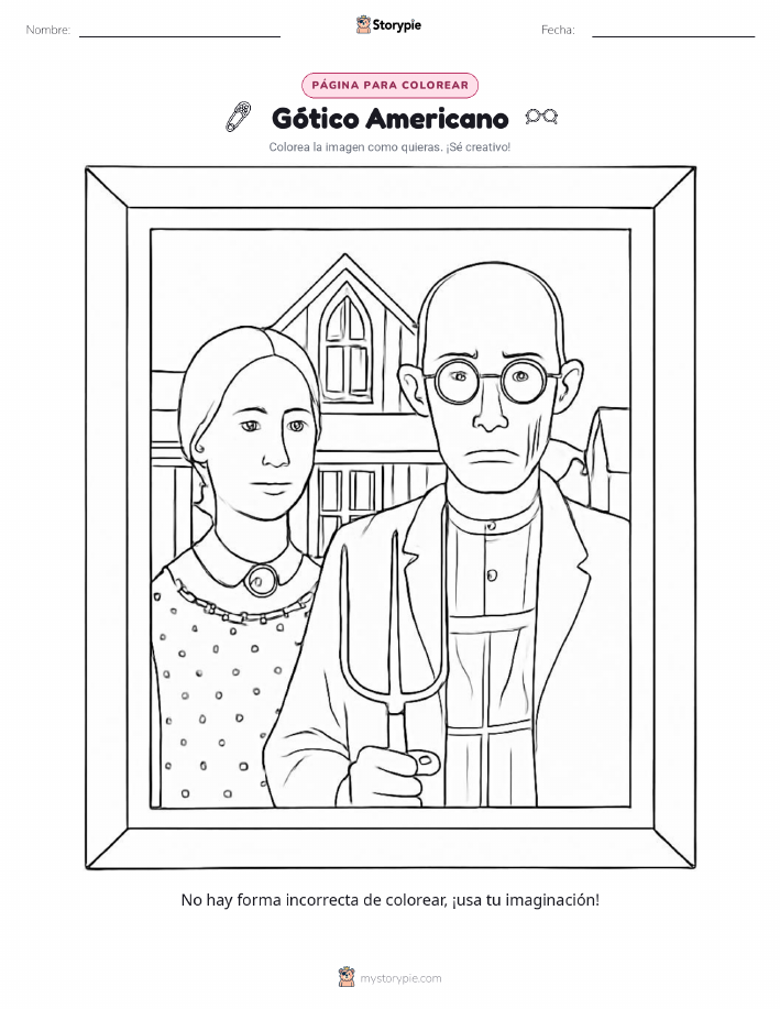 Página para Colorear