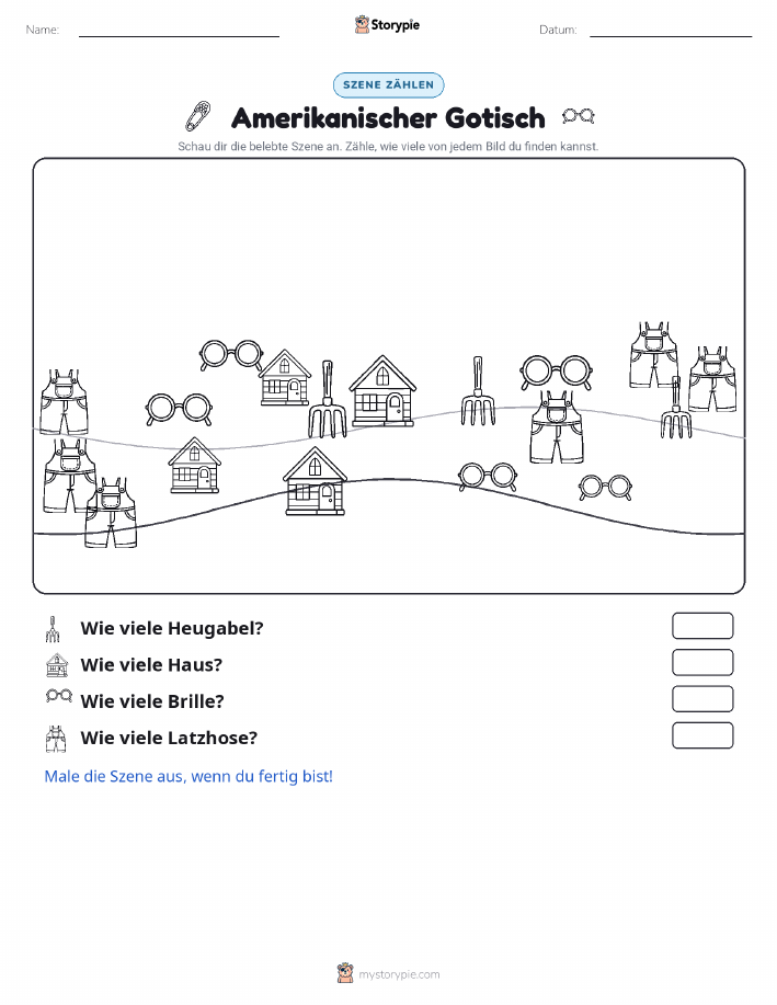 Zähl-Szene
