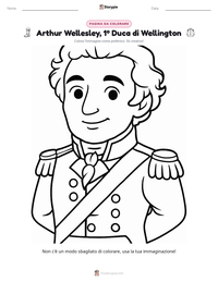 Anteprima della scheda stampabile di Arthur Wellesley, 1º Duca di Wellington
