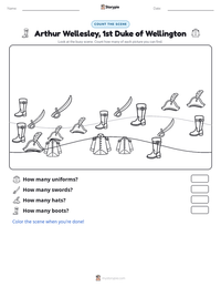 Arthur Wellesley, 1st Duke of Wellington printable worksheet preview