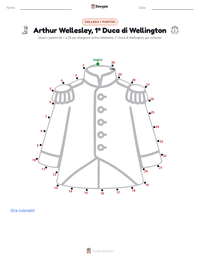 Anteprima della scheda stampabile di Arthur Wellesley, 1º Duca di Wellington
