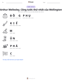 Xem trước tài liệu in sẵn Arthur Wellesley, Công tước thứ nhất của Wellington