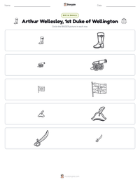 Arthur Wellesley, 1st Duke of Wellington printable worksheet preview