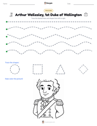 Arthur Wellesley, 1st Duke of Wellington printable worksheet preview