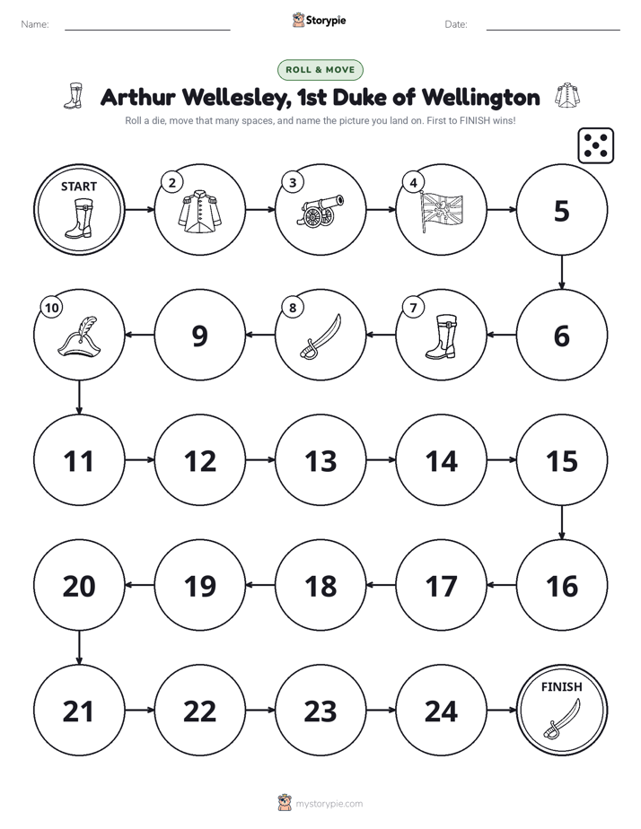 Roll & Move Game