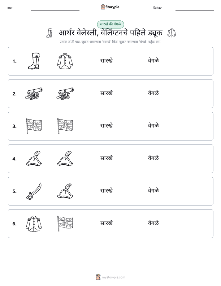 समान की भिन्न