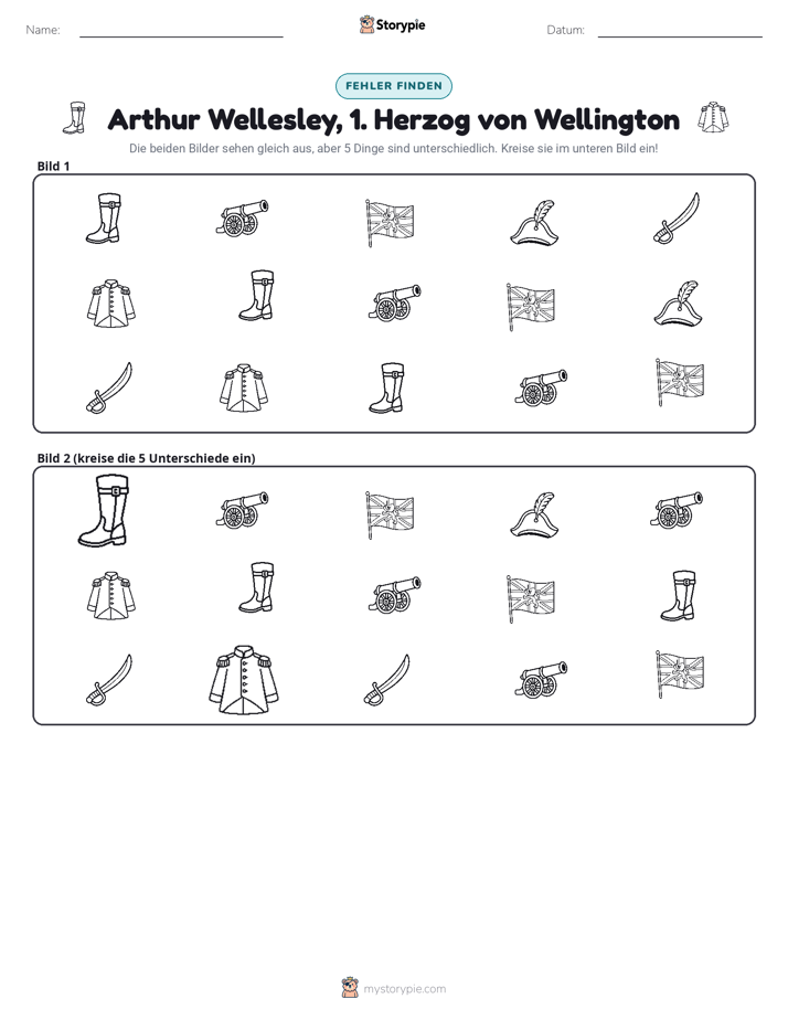 Finde den Unterschied