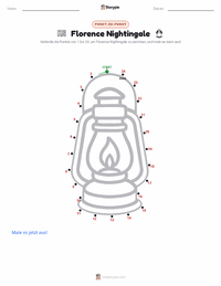 Florence Nightingale druckbare Arbeitsblatt Vorschau