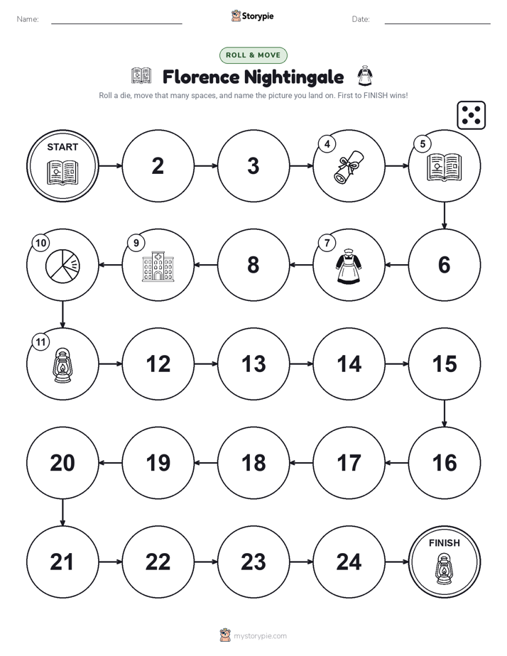 Roll & Move Game