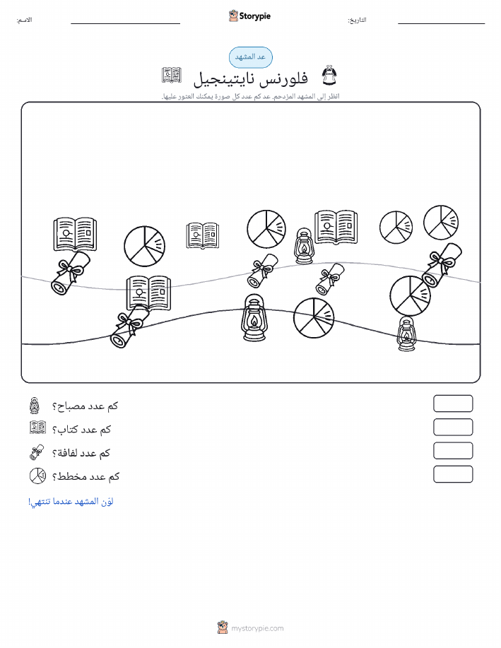 مشهد العد