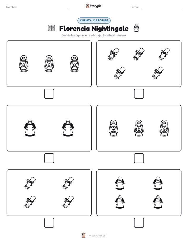 Cuenta y Escribe