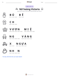 Xem trước tài liệu in sẵn Nữ hoàng Victoria