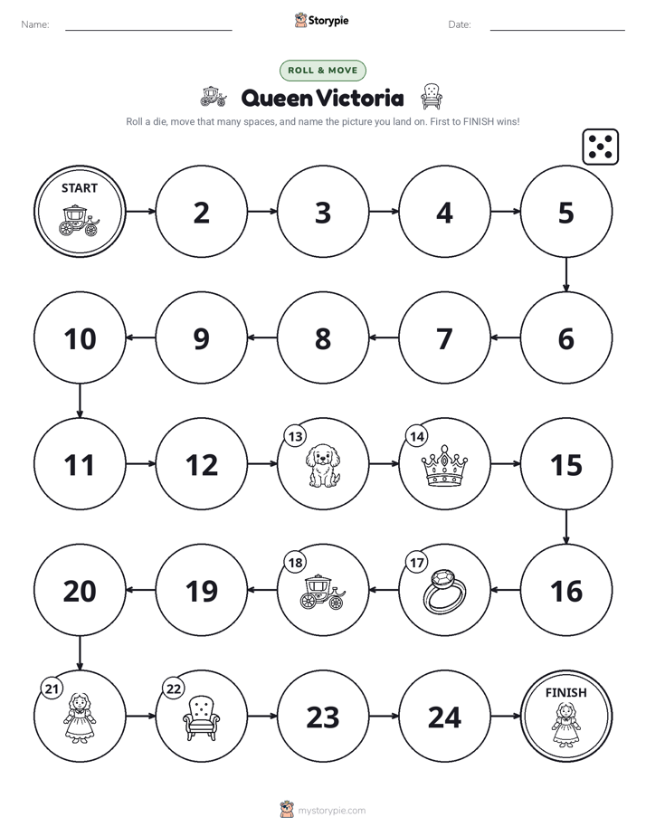 Roll & Move Game