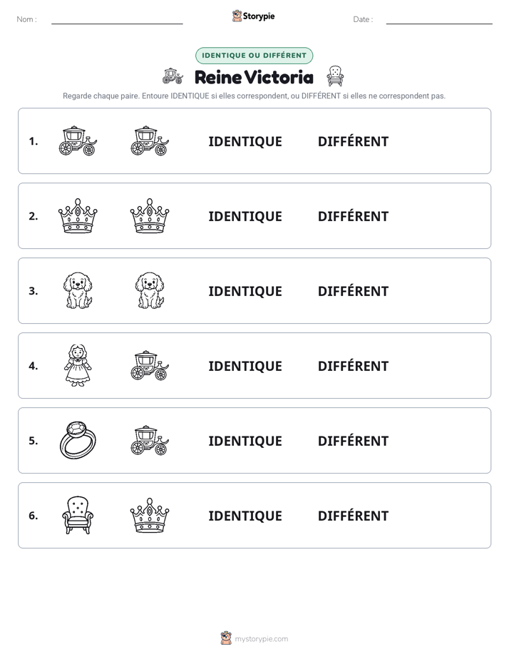 Identique ou Différent