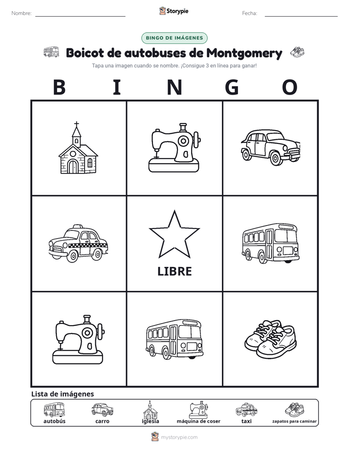 Bingo de Imágenes