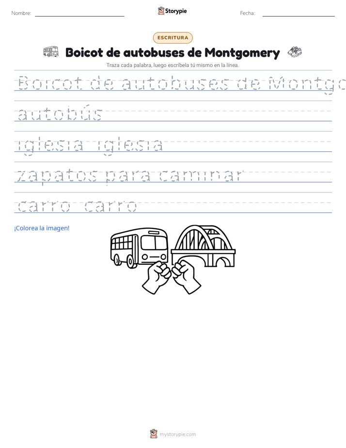 Práctica de Escritura