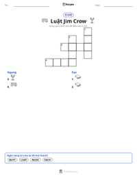 Xem trước tài liệu in sẵn Luật Jim Crow