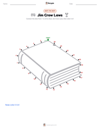Jim Crow Laws printable worksheet preview