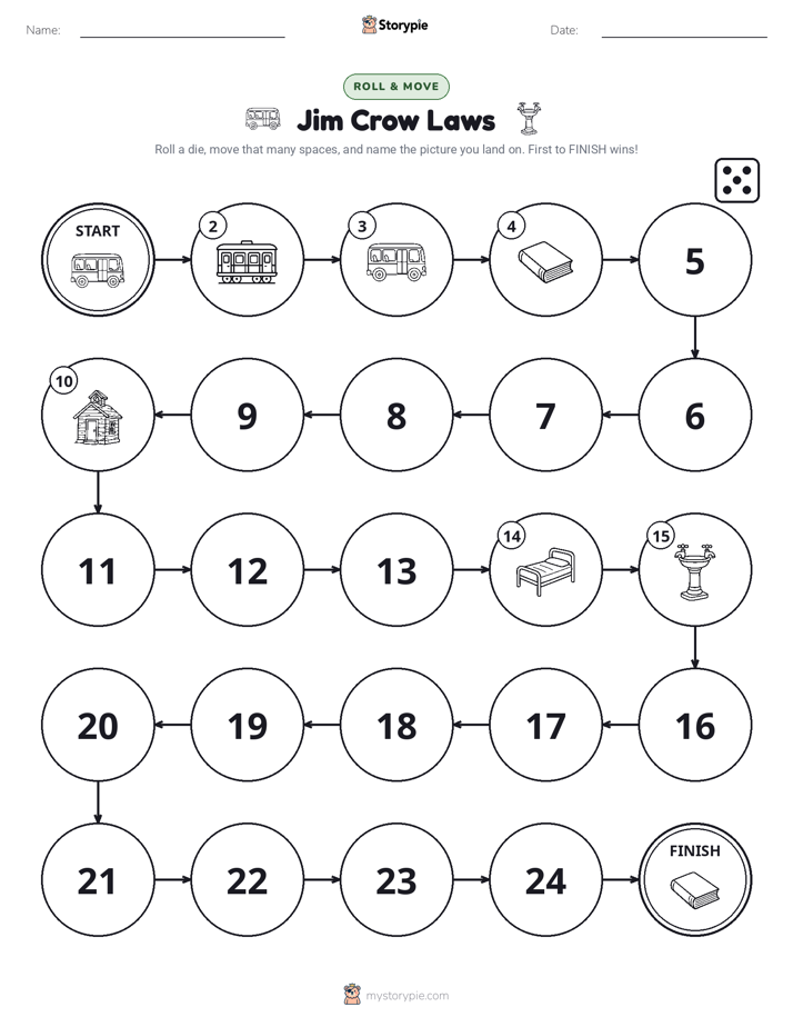 Roll & Move Game