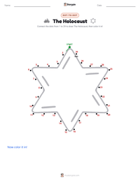 The Holocaust printable worksheet preview