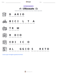 Anteprima della scheda stampabile di L'Olocausto