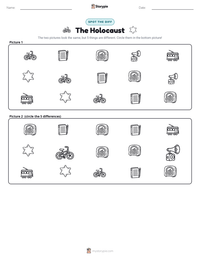 The Holocaust printable worksheet preview
