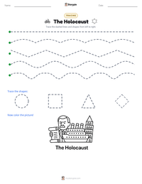 The Holocaust printable worksheet preview