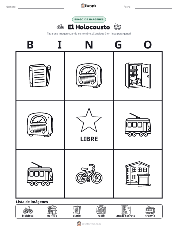 Bingo de Imágenes