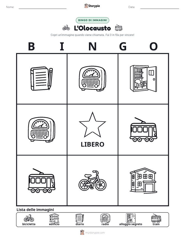 Bingo delle Immagini