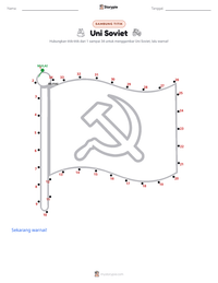 Prabaca lembar kerja cetak Uni Soviet