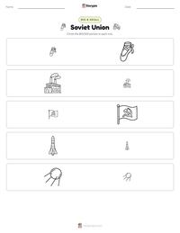 Soviet Union printable worksheet preview