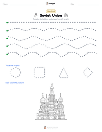 Soviet Union printable worksheet preview