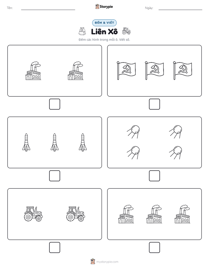 Đếm & Viết