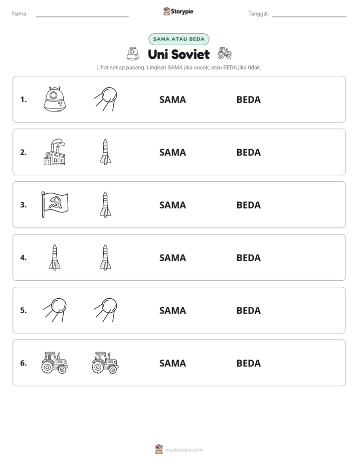Sama atau Berbeda
