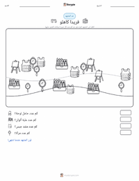 معاينة ورقة العمل القابلة للطباعة فريدا كاهلو