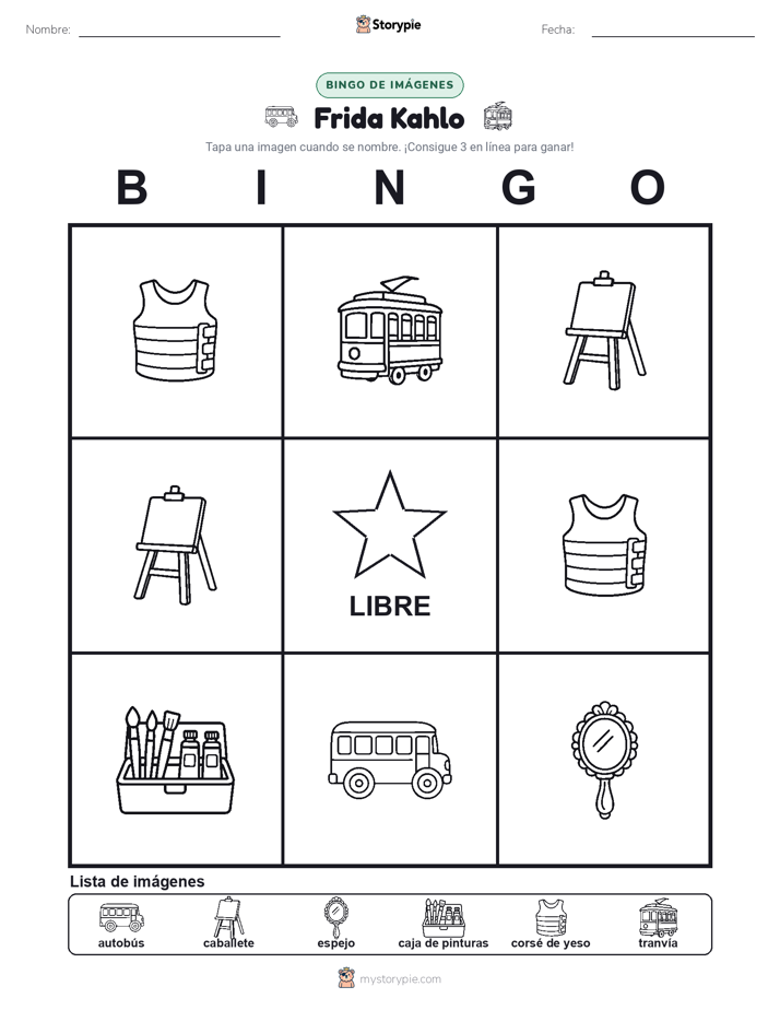 Bingo de Imágenes