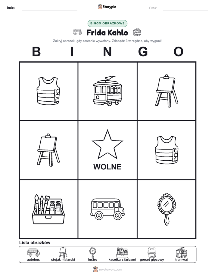 Bingo obrazkowe