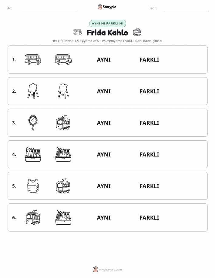Aynı mı Farklı mı