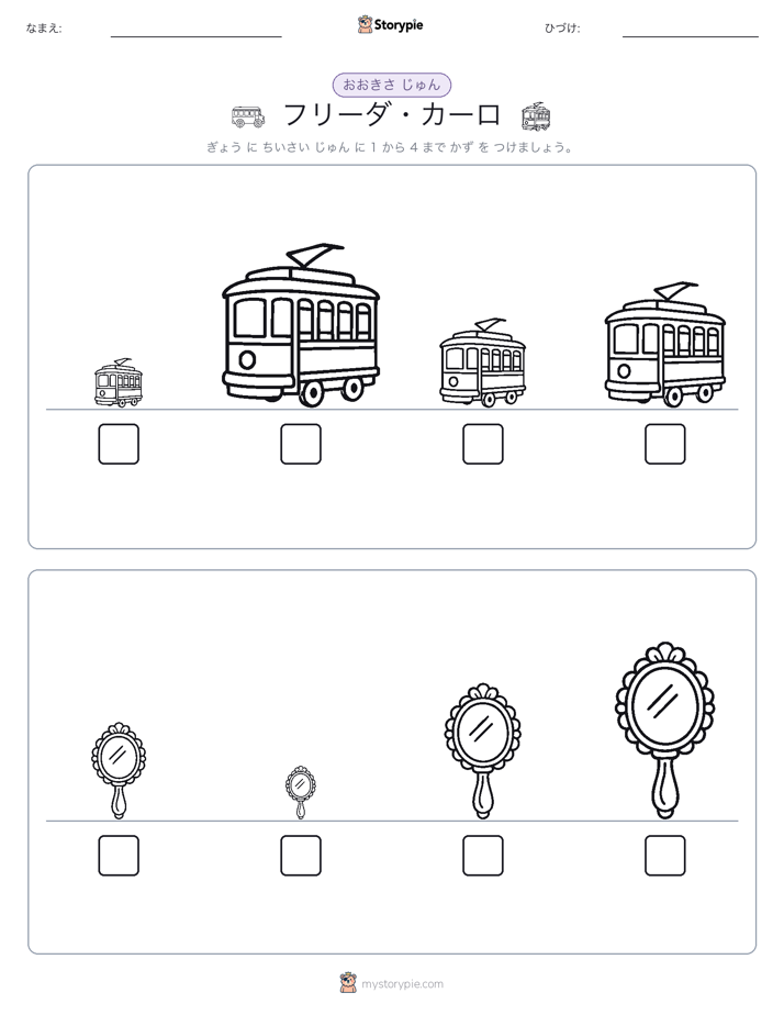 サイズ順
