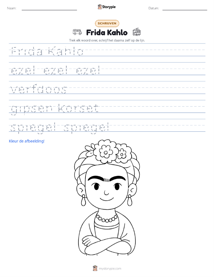 Schrijf Oefening