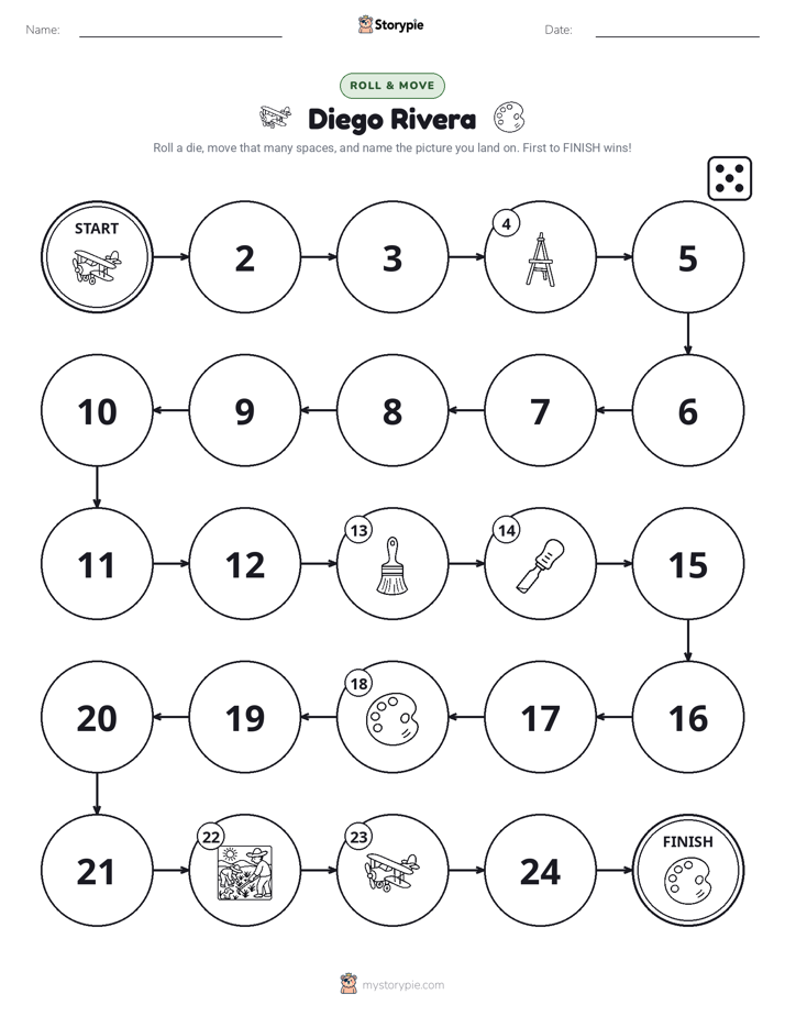 Roll & Move Game
