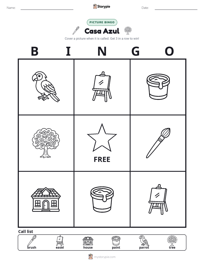 Picture Bingo