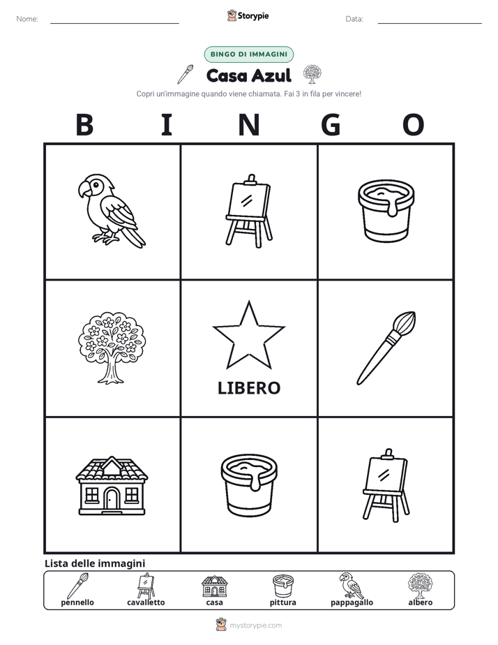 Bingo delle Immagini