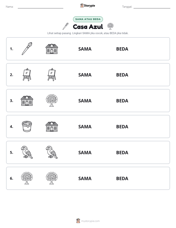 Sama atau Berbeda