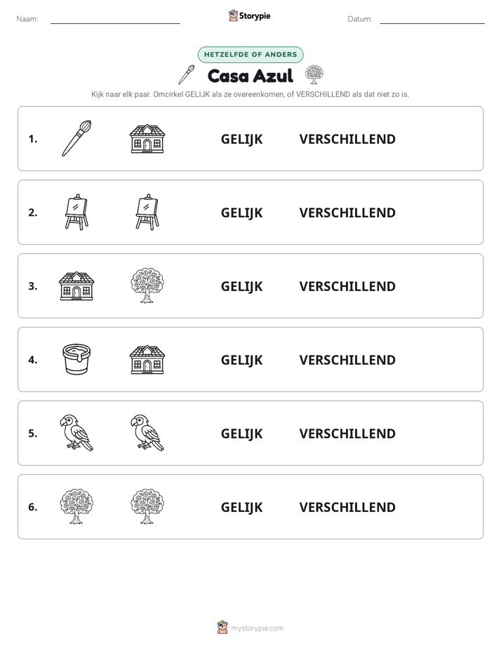 Zelfde of Verschillend