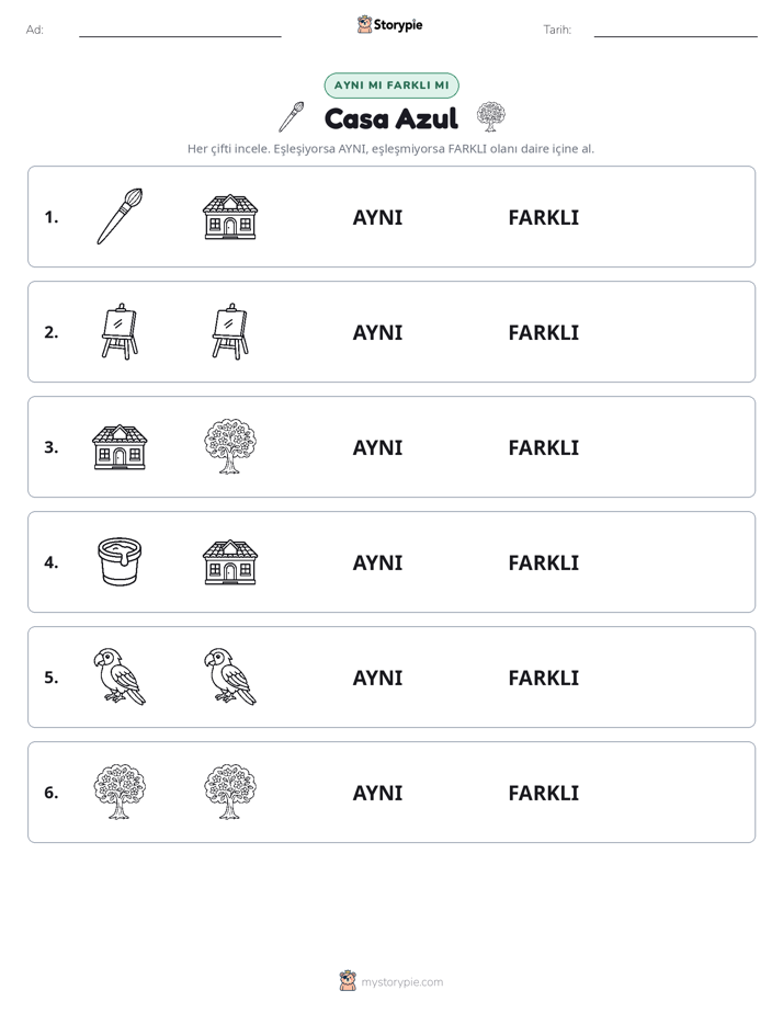 Aynı mı Farklı mı
