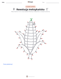 Podgląd drukowalnego arkusza ćwiczeń Rewolucja meksykańska