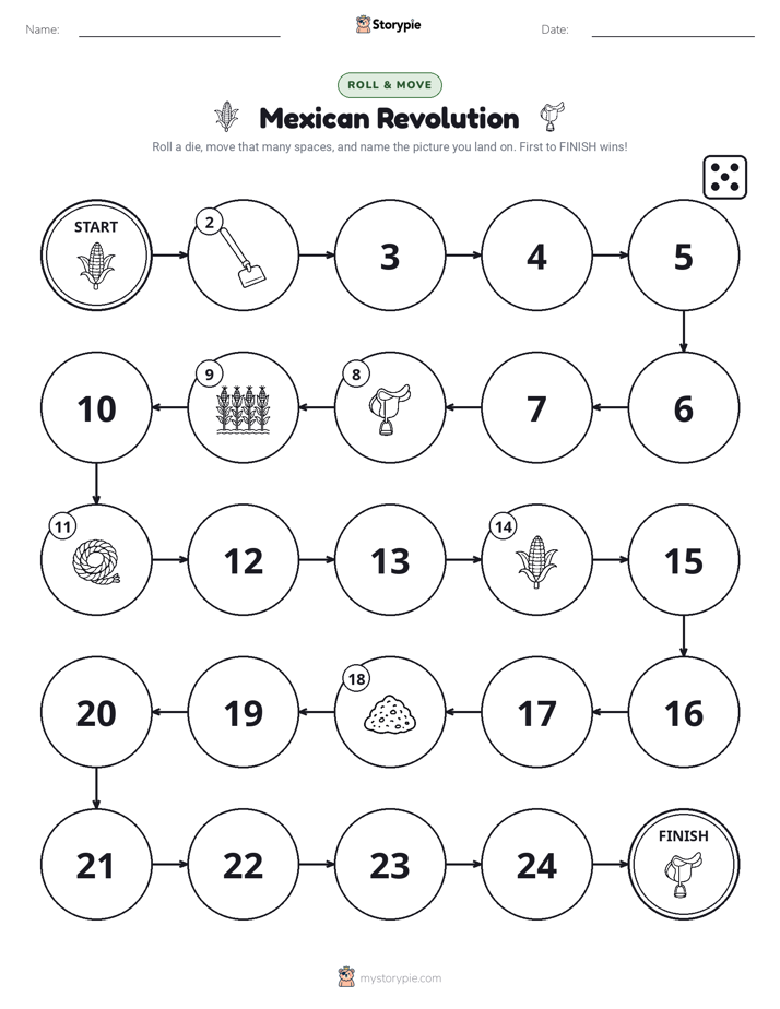 Roll & Move Game