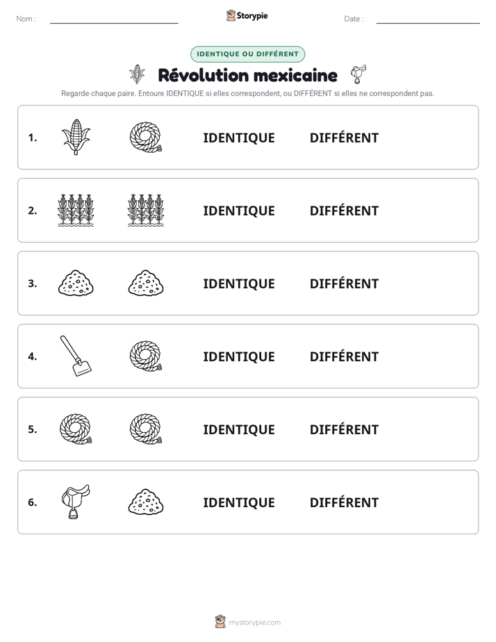Identique ou Différent